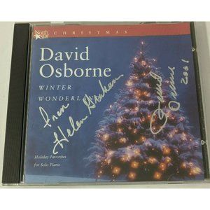 Winter Wonderland Holiday Favorites on Solo Piano David Osborne Signed Autograph